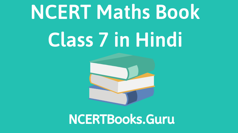 NCERT Maths Book Class 7 in Hindi