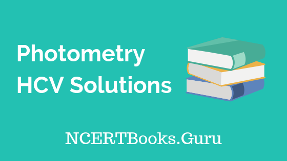 Photometry HCV Solutions