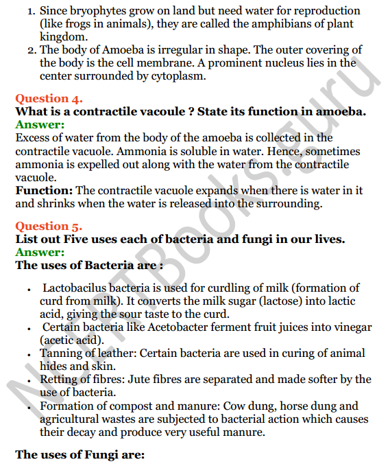 Selina Concise Biology Class 7 ICSE Solutions Chapter 2 Classification of Plants 8