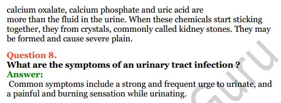 Selina Concise Biology Class 7 ICSE Solutions Chapter 5 Excretion in Humans 6