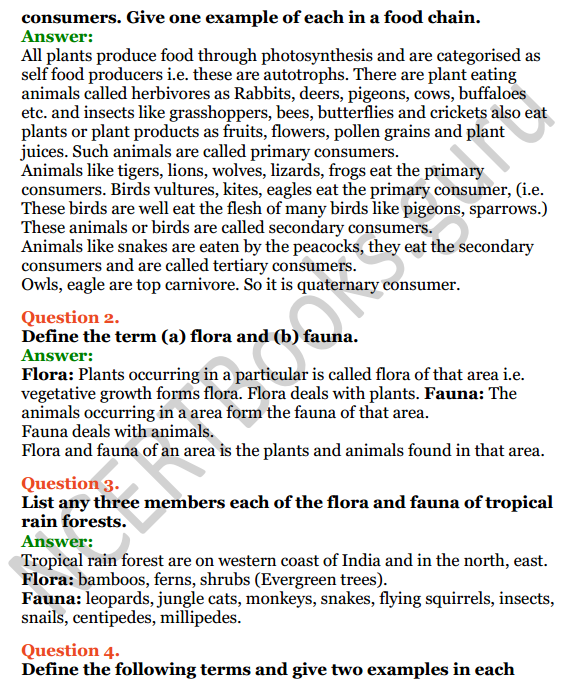 Selina Concise Biology Class 8 ICSE Solutions Chapter 4 Ecosystems 4