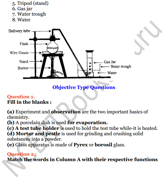 Selina Concise Chemistry Class 6 ICSE Solutions Chapter 2 Common Laboratory Apparatus and Equipments 4