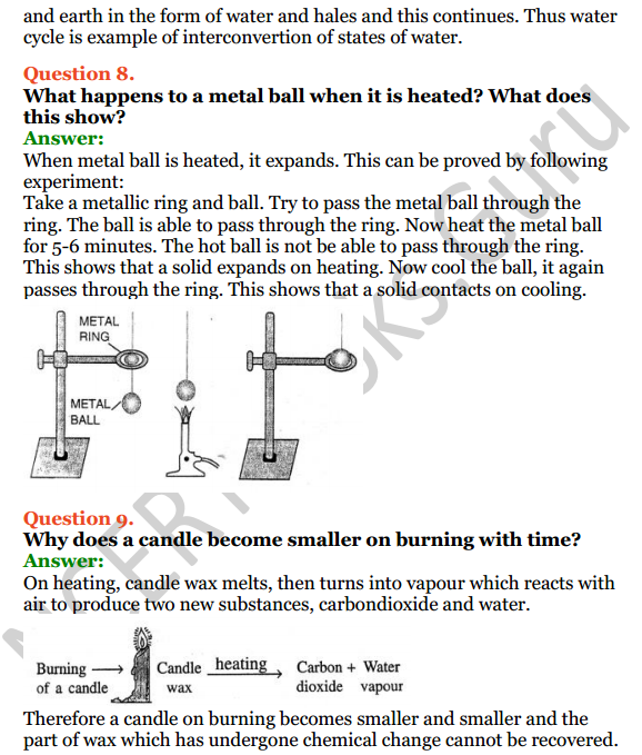 Selina Concise Chemistry Class 6 ICSE Solutions Chapter 3 Matter 11