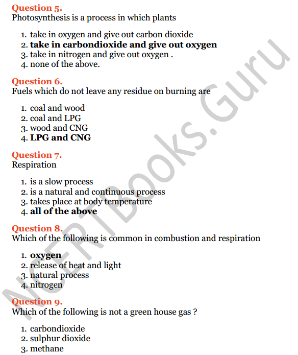 Selina Concise Chemistry Class 6 ICSE Solutions Chapter 6 Air and Atmosphere 14