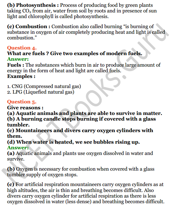 Selina Concise Chemistry Class 6 ICSE Solutions Chapter 6 Air and Atmosphere 6