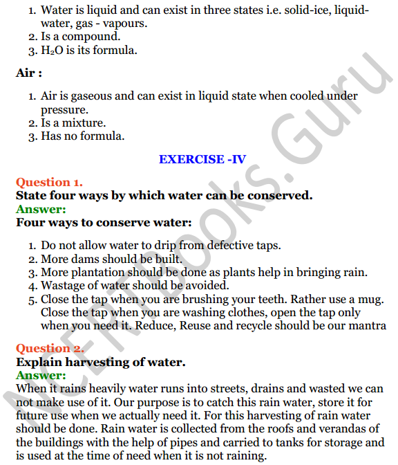 Selina Concise Chemistry Class 6 ICSE Solutions Chapter 7 Water 11