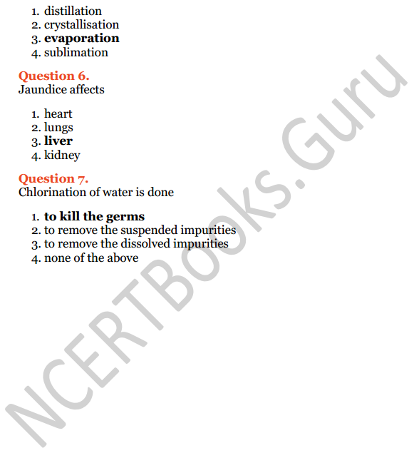 Selina Concise Chemistry Class 6 ICSE Solutions Chapter 7 Water 16