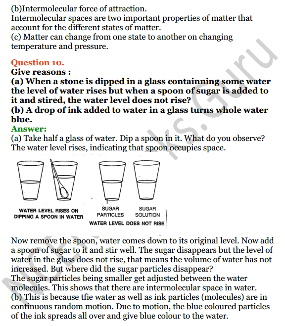 Selina Concise Chemistry Class 7 ICSE Solutions Chapter 1 Matter and Its Composition 4