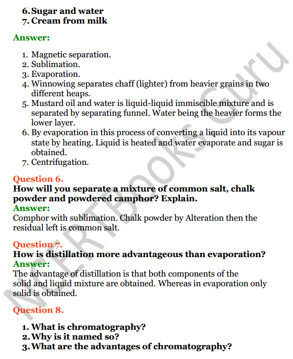 Selina Concise Chemistry Class 7 ICSE Solutions Chapter 3 Elements, Compounds and Mixtures 6