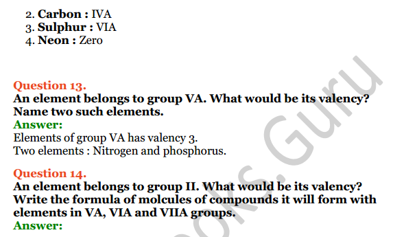 Selina Concise Chemistry Class 7 ICSE Solutions Chapter 4 Atoms, Molecules and Radicals 5