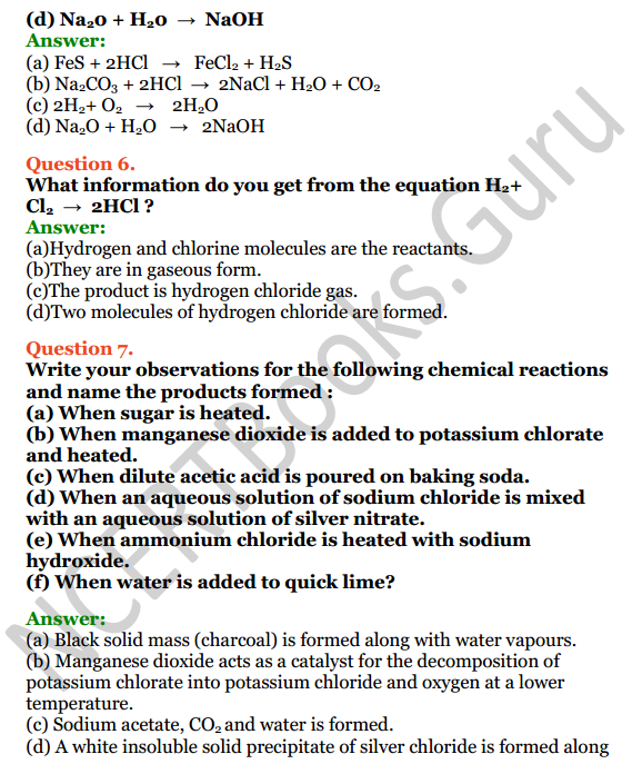 Selina Concise Chemistry Class 7 ICSE Solutions Chapter 5 Language of Chemistry 4