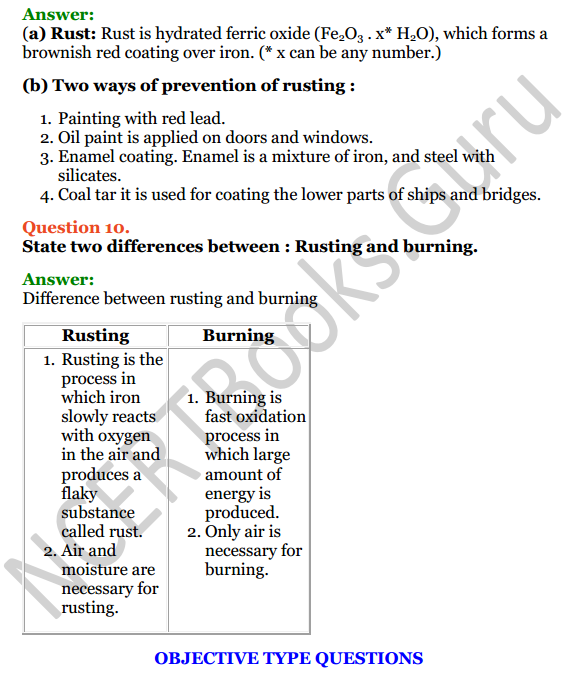 Selina Concise Chemistry Class 7 ICSE Solutions Chapter 7 Air and Atmosphere 10