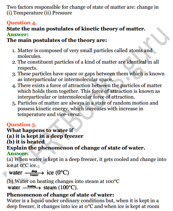 Selina Concise Chemistry Class 8 ICSE Solutions Chapter 1 Matter 2