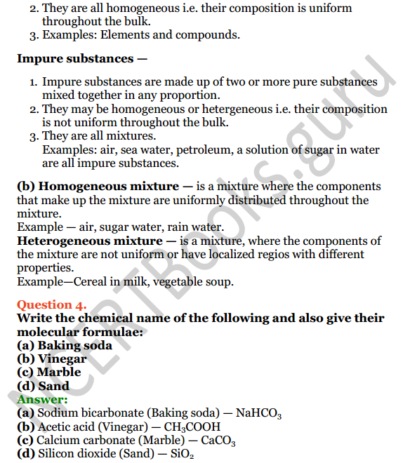 Selina Concise Chemistry Class 8 ICSE Solutions Chapter 3 Elements, Compounds and Mixtures 2