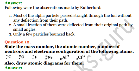 Selina Concise Chemistry Class 8 ICSE Solutions Chapter 4 Atomic Structure 6