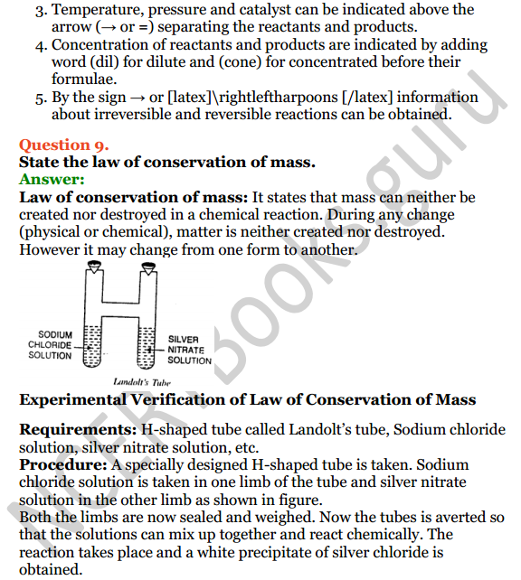 Selina Concise Chemistry Class 8 ICSE Solutions Chapter 5 Language of Chemistry 8