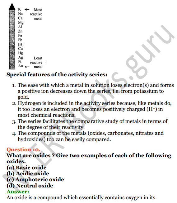 Selina Concise Chemistry Class 8 ICSE Solutions Chapter 6 Chemical Reactions 14