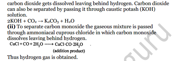 Selina Concise Chemistry Class 8 ICSE Solutions Chapter 7 Hydrogen 7