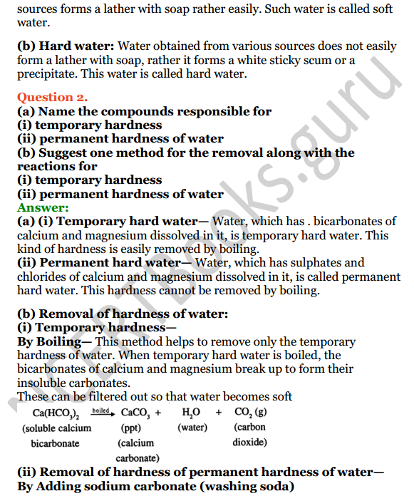 Selina Concise Chemistry Class 8 ICSE Solutions Chapter 8 Water 11