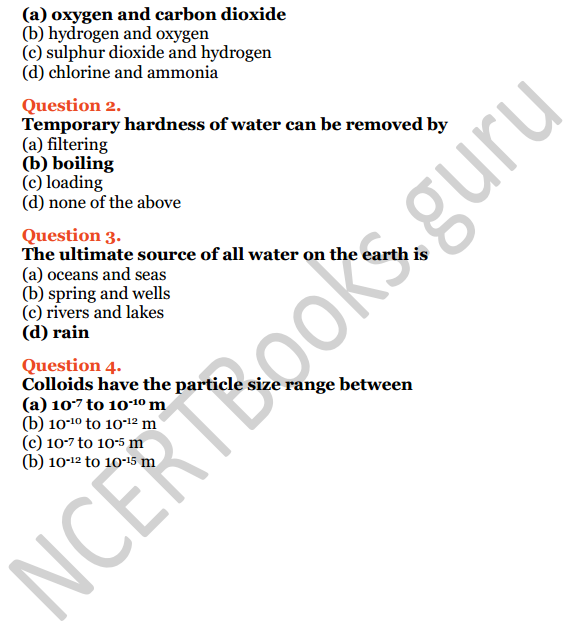 Selina Concise Chemistry Class 8 ICSE Solutions Chapter 8 Water 15