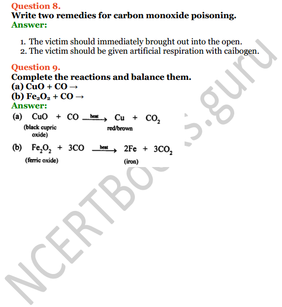 Selina Concise Chemistry Class 8 ICSE Solutions Chapter 9 Carbon and Its Compounds 18