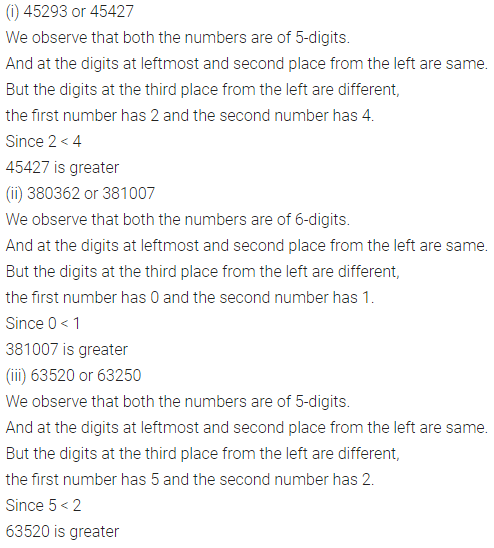 Selina Concise Mathematics Class 6 ICSE Solutions Chapter 1 Number System (Consolidating the Sense of Numberness) Ex 1A 3
