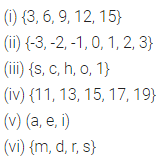 Selina Concise Mathematics Class 6 ICSE Solutions Chapter 10 Sets Ex 10C 8