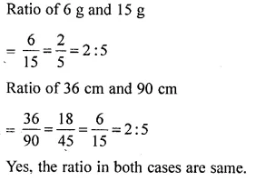 Selina Concise Mathematics Class 6 ICSE Solutions Chapter 11 Ratio Ex 11A 7