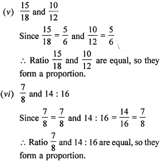 Selina Concise Mathematics Class 6 ICSE Solutions Chapter 12 Proportion Ex 12A 2