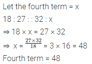 Selina Concise Mathematics Class 6 ICSE Solutions Chapter 12 Proportion Ex 12A 7