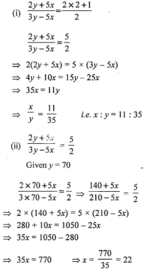 Selina Concise Mathematics Class 6 ICSE Solutions Chapter 12 Proportion Ex 12B 22