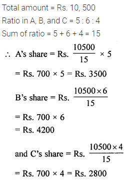 Selina Concise Mathematics Class 6 ICSE Solutions Chapter 12 Proportion Ex 12C 29