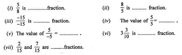 Selina Concise Mathematics Class 6 ICSE Solutions Chapter 14 Fractions Ex 14A Q2