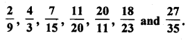 Selina Concise Mathematics Class 6 ICSE Solutions Chapter 14 Fractions Ex 14A Q3