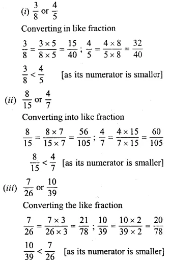 Selina Concise Mathematics Class 6 ICSE Solutions Chapter 14 Fractions Ex 14B 12