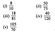Selina Concise Mathematics Class 6 ICSE Solutions Chapter 14 Fractions Ex 14B Q1