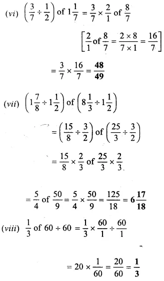 Selina Concise Mathematics Class 6 ICSE Solutions Chapter 14 Fractions Ex 14D 34