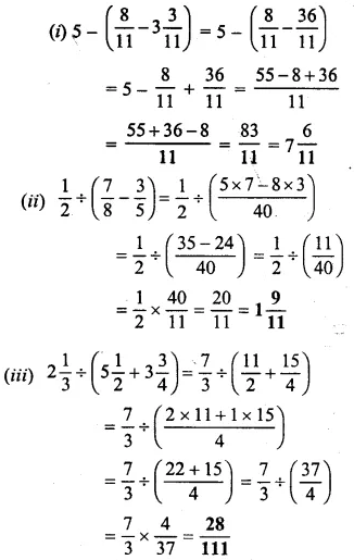 Selina Concise Mathematics Class 6 ICSE Solutions Chapter 14 Fractions Ex 14D 35