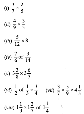 Selina Concise Mathematics Class 6 ICSE Solutions Chapter 14 Fractions Ex 14D Q1