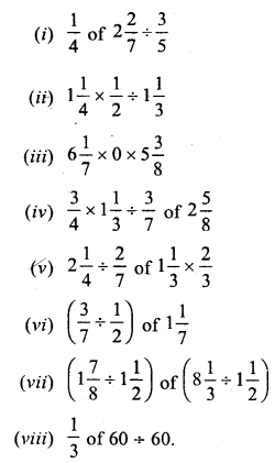 Selina Concise Mathematics Class 6 ICSE Solutions Chapter 14 Fractions Ex 14D Q3