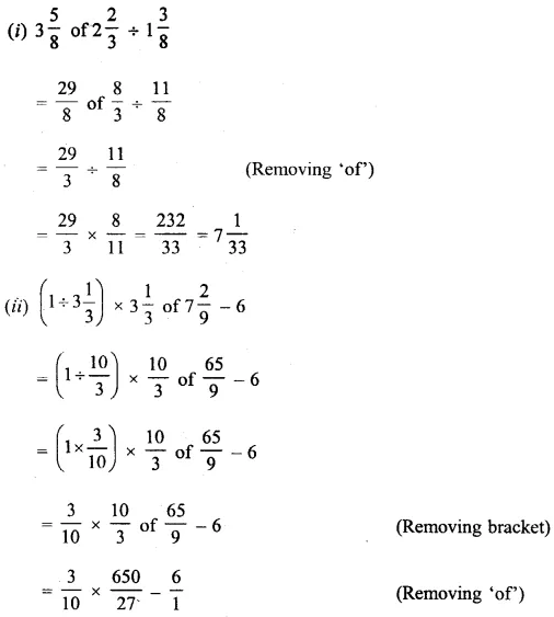 Selina Concise Mathematics Class 6 ICSE Solutions Chapter 14 Fractions Revision Ex 66