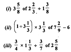 Selina Concise Mathematics Class 6 ICSE Solutions Chapter 14 Fractions Revision Ex Q10