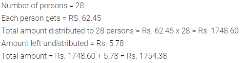 Selina Concise Mathematics Class 6 ICSE Solutions Chapter 15 Decimal Fractions Revision Ex 63