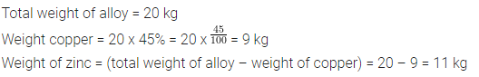 Selina Concise Mathematics Class 6 ICSE Solutions Chapter 16 Percent (Percentage) Ex 16B 14