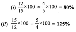 Selina Concise Mathematics Class 6 ICSE Solutions Chapter 16 Percent (Percentage) Revision Ex 34