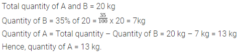 Selina Concise Mathematics Class 6 ICSE Solutions Chapter 16 Percent (Percentage) Revision Ex 37