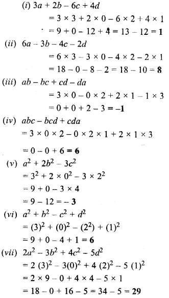 Selina Concise Mathematics Class 6 ICSE Solutions Chapter 20 Substitution Ex 20A 4