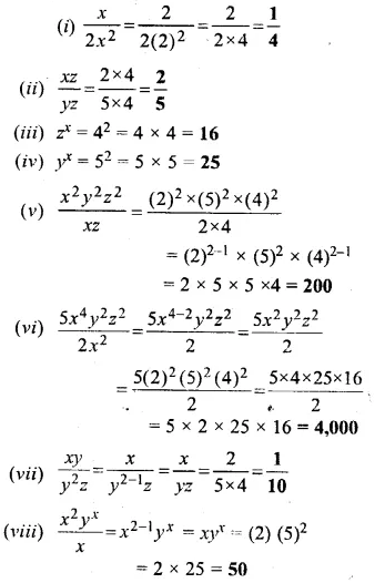 Selina Concise Mathematics Class 6 ICSE Solutions Chapter 20 Substitution Ex 20A 9