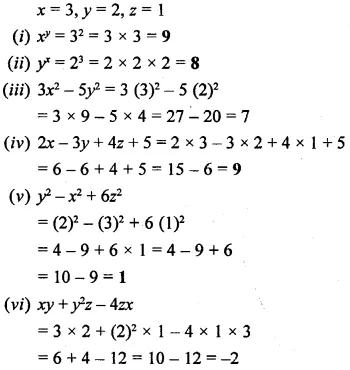 Selina Concise Mathematics Class 6 ICSE Solutions Chapter 20 Substitution Revision Ex 21