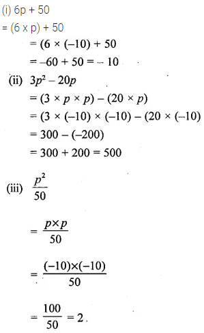 Selina Concise Mathematics Class 6 ICSE Solutions Chapter 21 Framing Algebraic Expressions 22